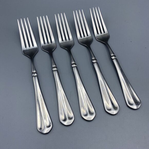 Mikasa French Countryside 5pcs‎ Salad Forks 7.25" Stainless Flatware Replacement - Picture 1 of 6